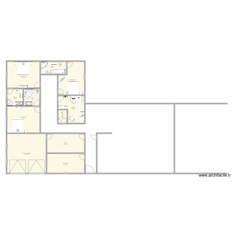 Essai 2. Plan de 0 pièce et 0 m2