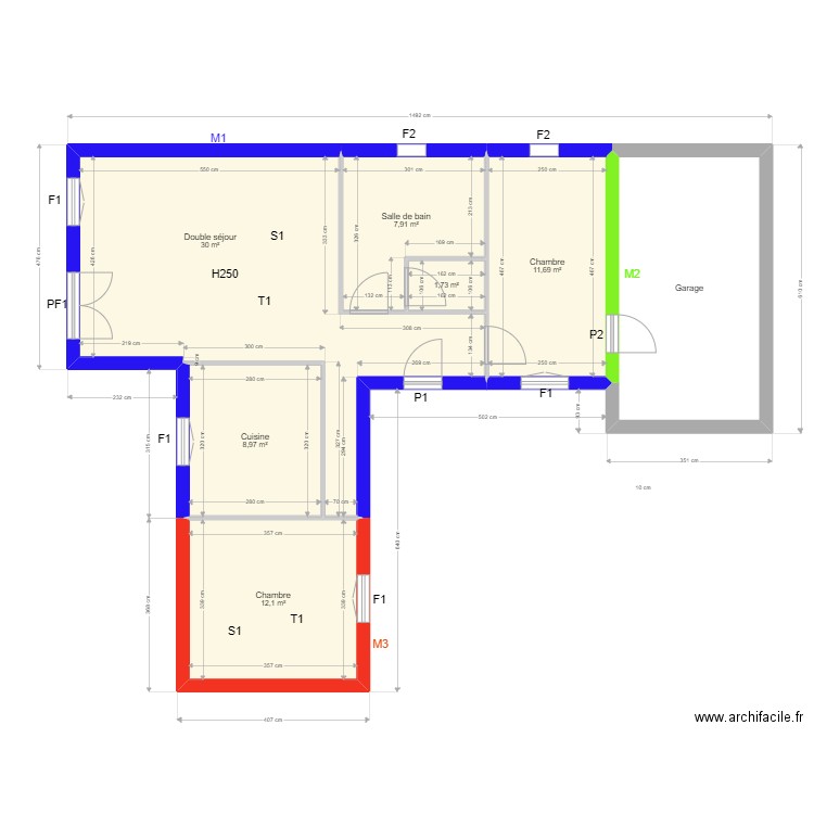 BRETON. Plan de 0 pièce et 0 m2