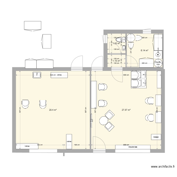 salon vic propo 2. Plan de 0 pièce et 0 m2