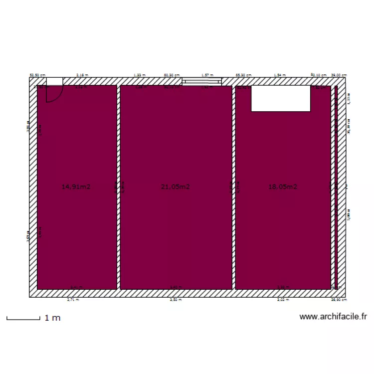 COMBLE DE MAISON. Plan de COMBLE DE MAISON. Plan de