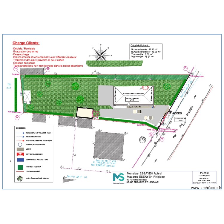 Plan Achraf. Plan de 0 pièce et 0 m2