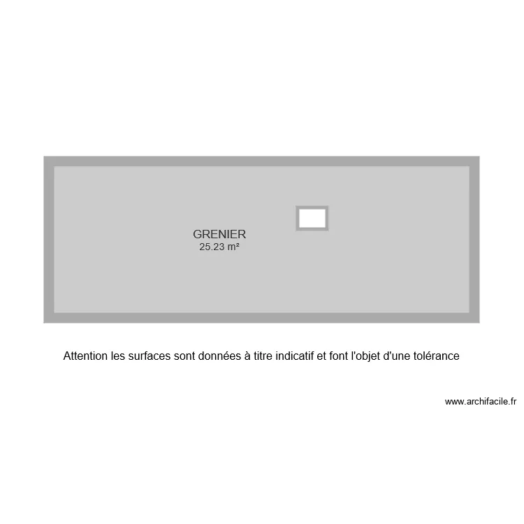 BI 5231 GRENIER. Plan de 