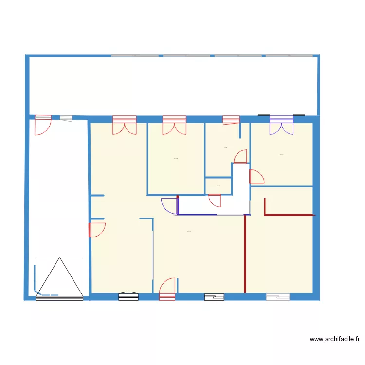 NIEUL Après travaux de 2023 Version 3 Les murs. Plan de NIEUL Après travaux de 2023 Version 3 Les murs. Plan de