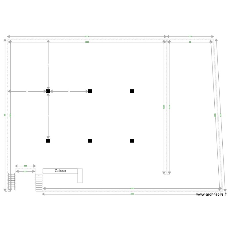 Plan Maarif 1er Etage. Plan de 0 pièce et 0 m2