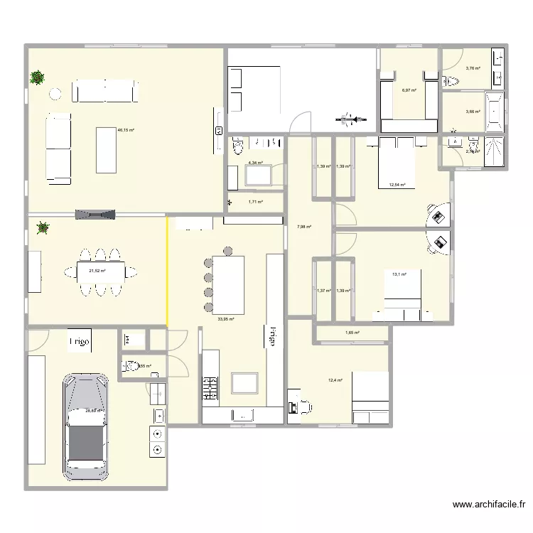 House 1115 Allen way v2 (ne pas toucher). Plan de 
