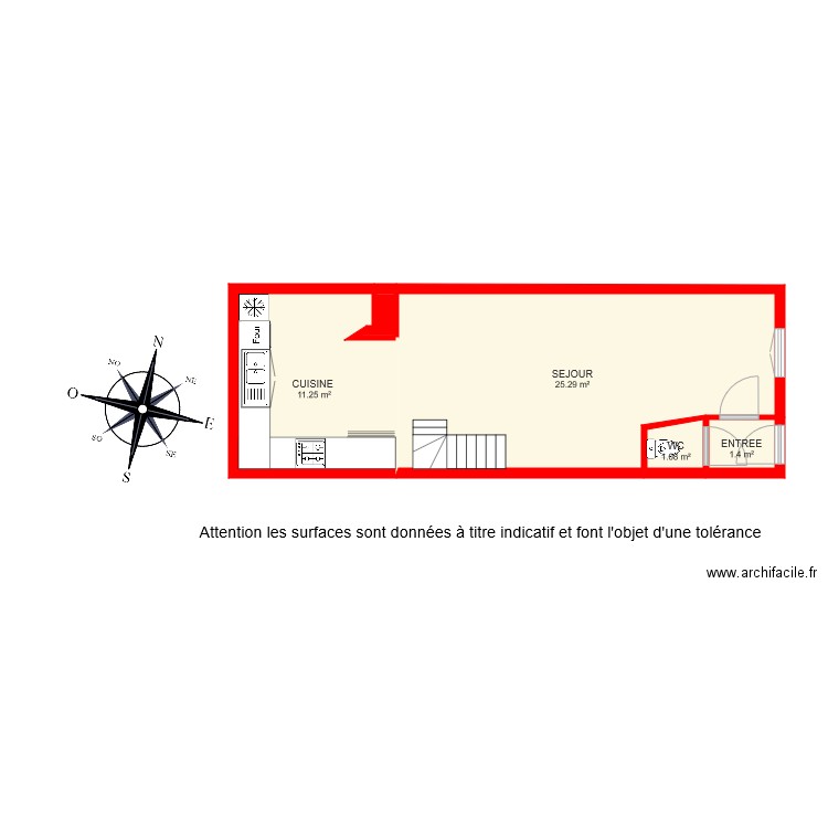 6550 ouafae . Plan de 0 pièce et 0 m2