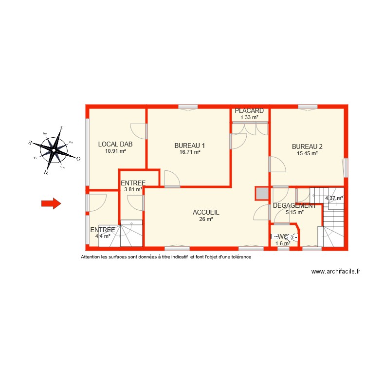 BI 5617. Plan de 0 pièce et 0 m2