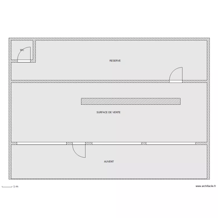 GRESIGNE. Plan de 