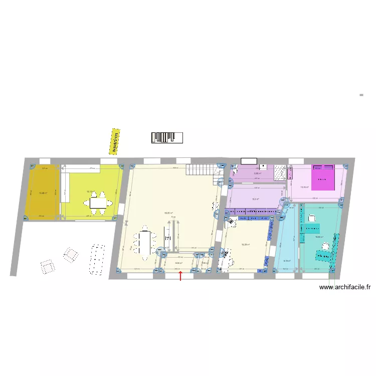 A1 cuisine hangar b. Plan de 