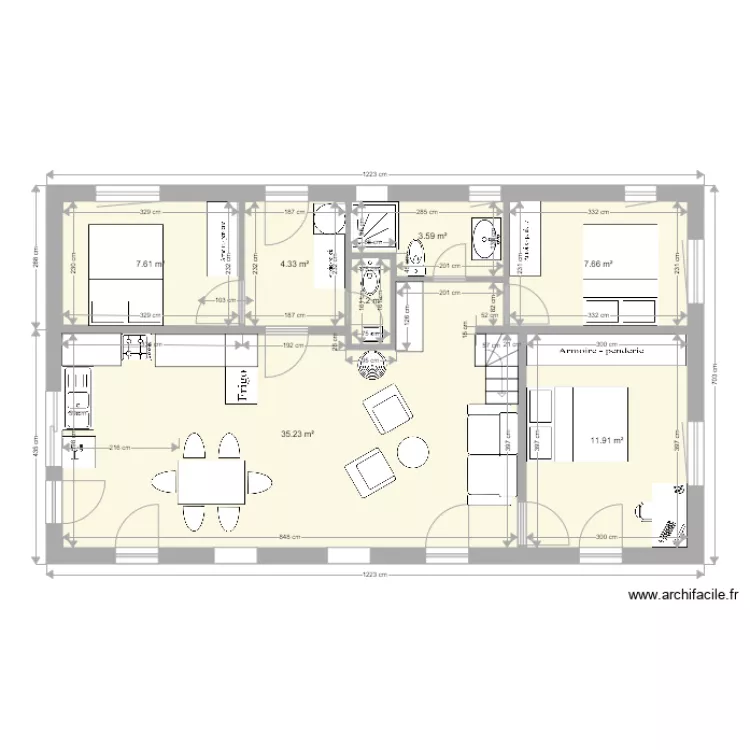 Pénerf 15 B. Plan de Pénerf 15 B. Plan de