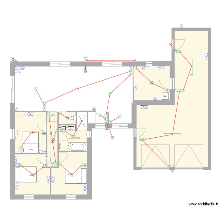 FAVREAU. Plan de 0 pièce et 0 m2
