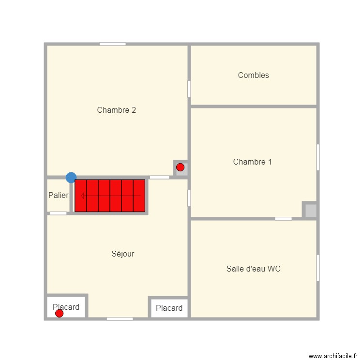 2ème étage 155. Plan de 0 pièce et 0 m2