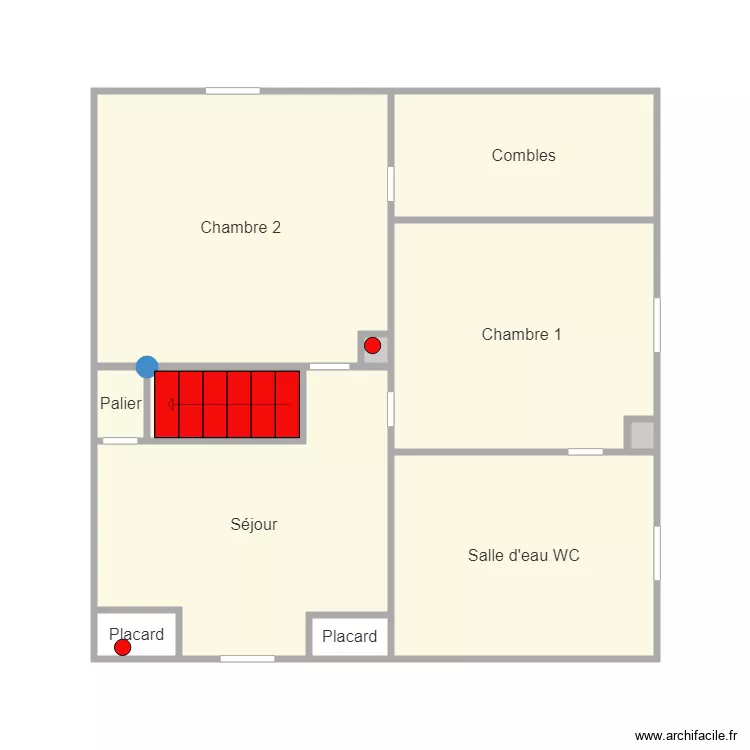 2&egrave;me &eacute;tage 155. Plan de 