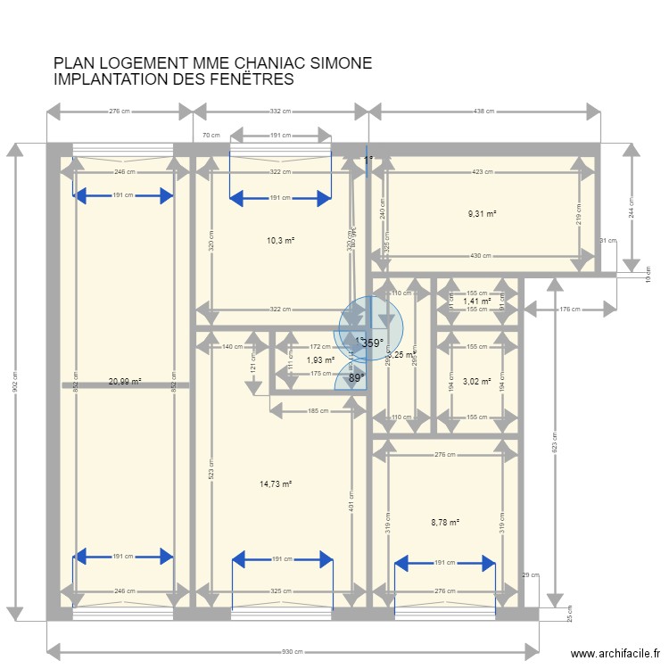 chaniac simone. Plan de 0 pièce et 0 m2