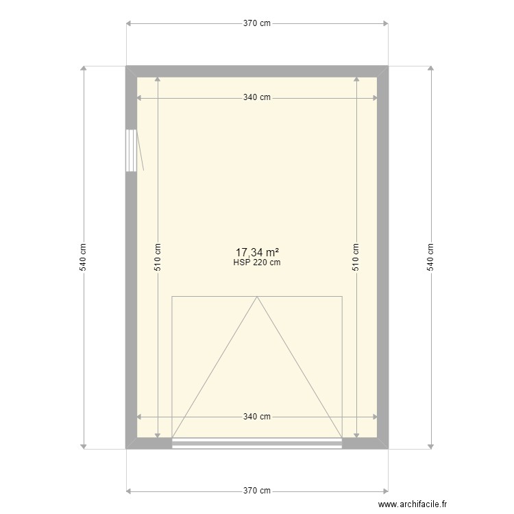 garage. Plan de 0 pièce et 0 m2