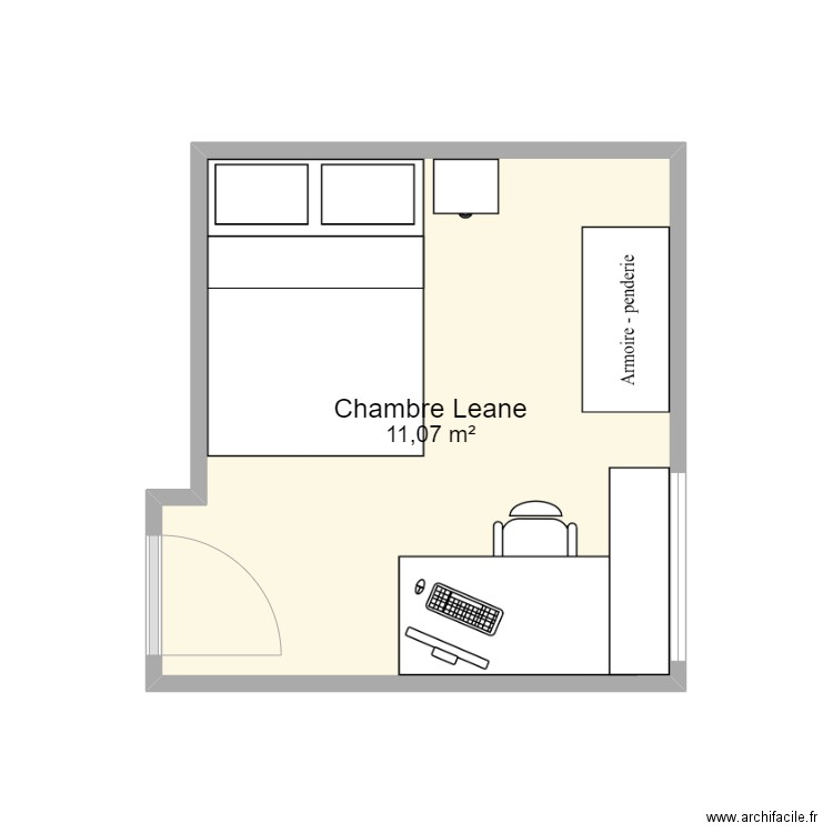 Leane Jusseaud. Plan de 0 pièce et 0 m2