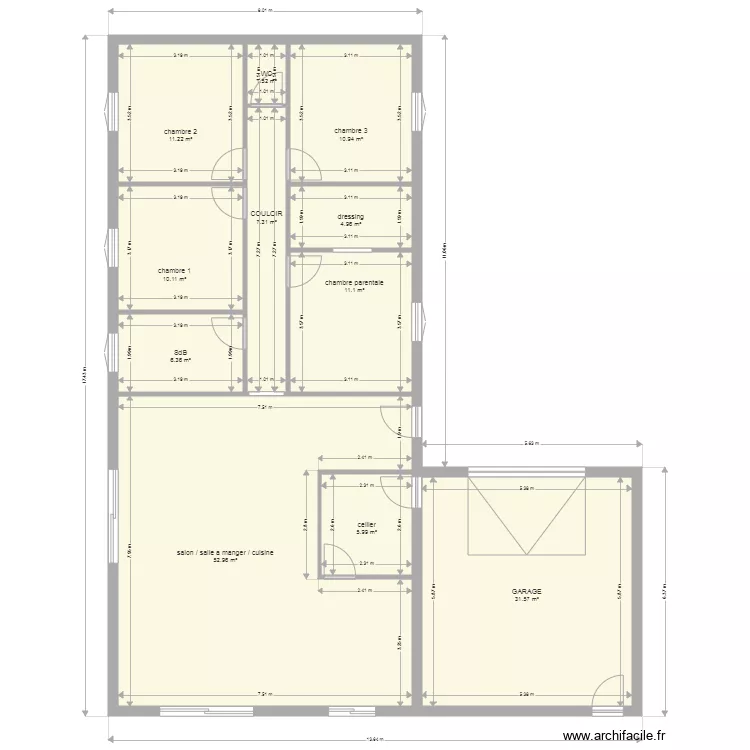 MAISON PROMPAT2. Plan de MAISON PROMPAT2. Plan de