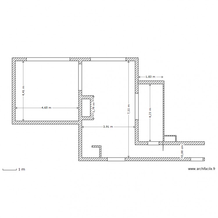 de cacqueray rdch ok. Plan de 0 pièce et 0 m2