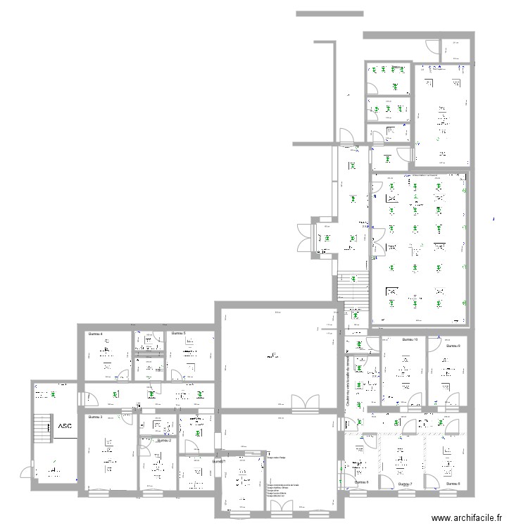 Hotel de ville rez. Plan de 0 pièce et 0 m2