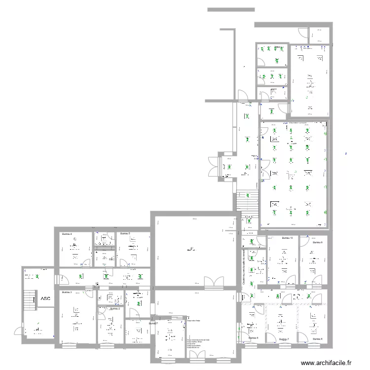 Hotel de ville rez. Plan de 
