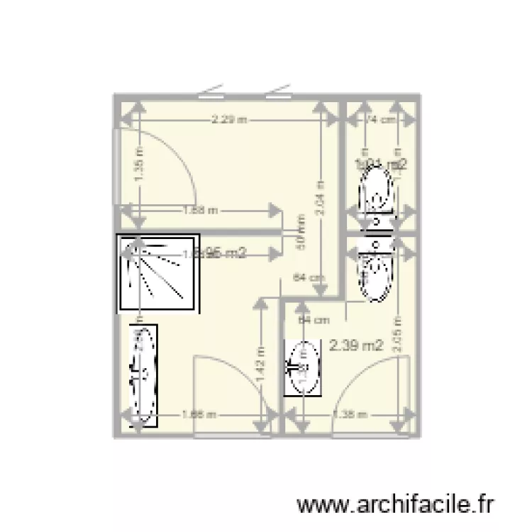SDB LE GOUEFF 2. Plan de 