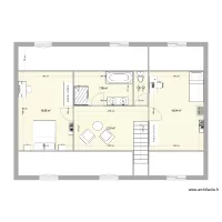 trugalle 2023 Etage Projet 2 chambres