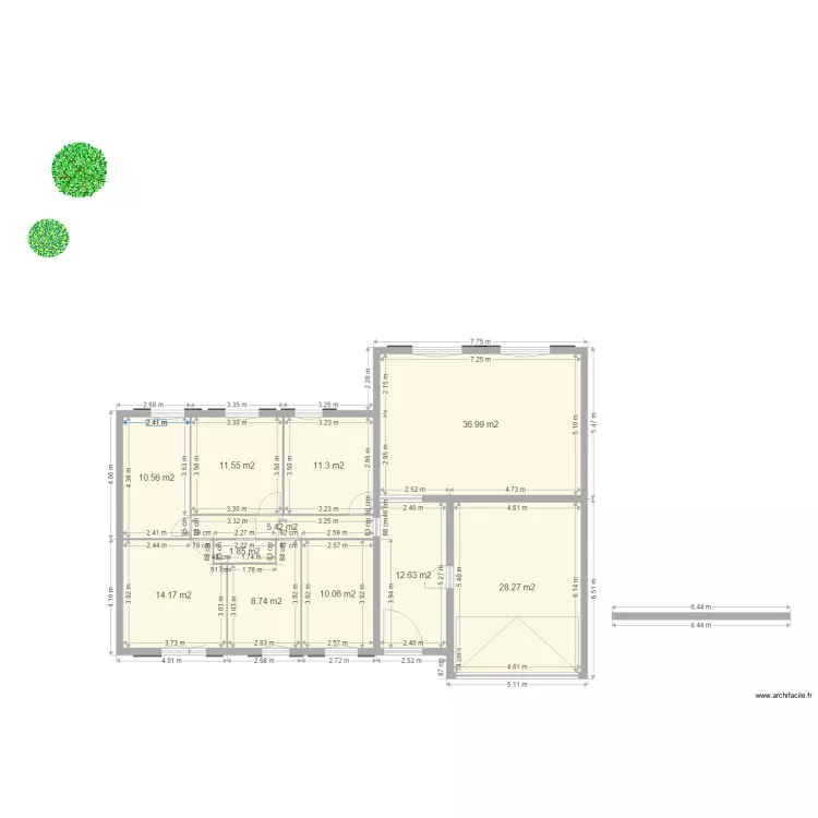 maison 2016. Plan de 