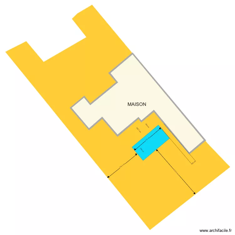 DUJARDIN NIEPPE. Plan de 