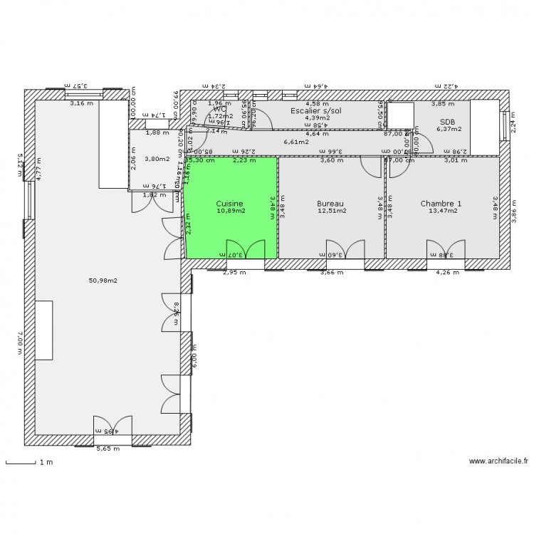 Maison carreaux 3. Plan de 0 pièce et 0 m2