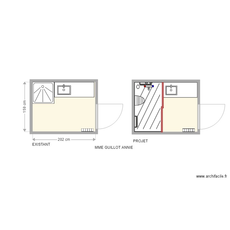 GUILLOT LERISSEL ANNIE. Plan de 0 pièce et 0 m2