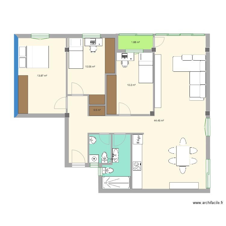 SJO 19V3. Plan de 0 pièce et 0 m2