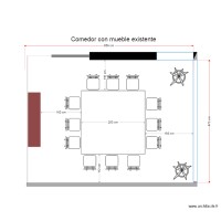 casa crestón comedor 1era opción mueble existente