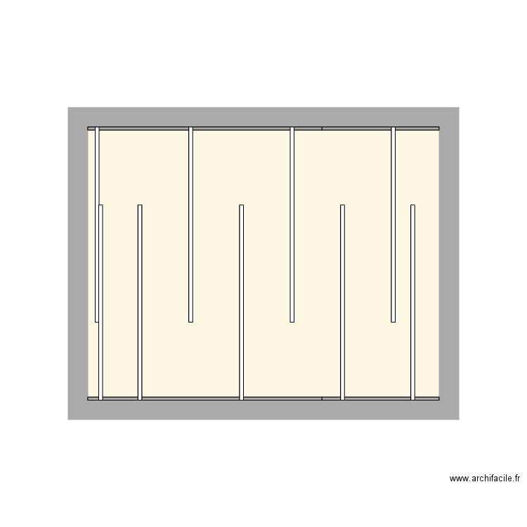 bureau. Plan de 0 pièce et 0 m2