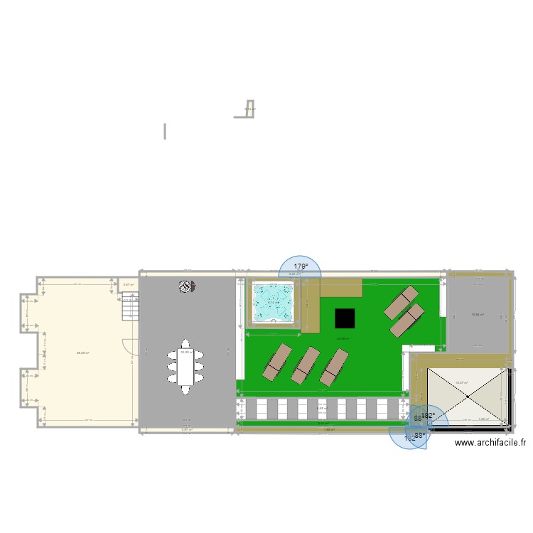 TERASSE. Plan de 0 pièce et 0 m2