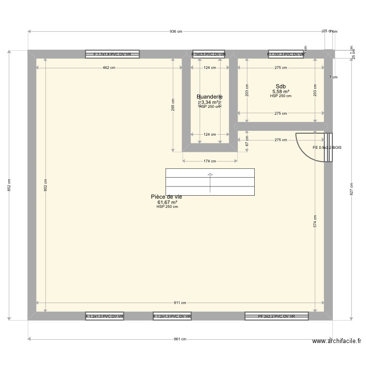 Poinsignon rdc. Plan de 0 pièce et 0 m2