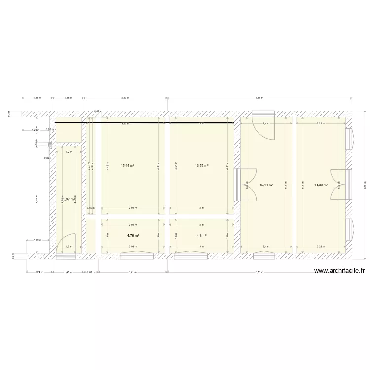 poutre mesure plan . Plan de 