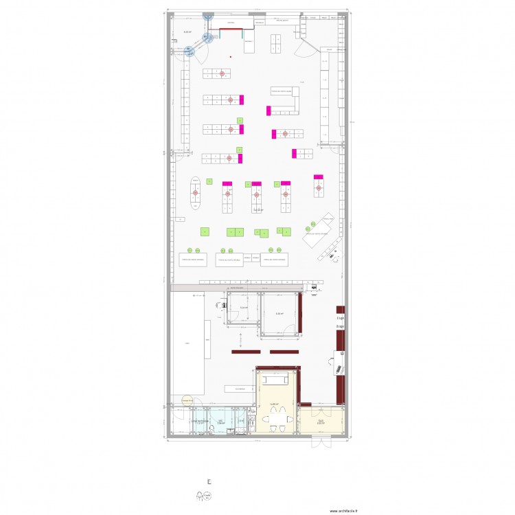 ZONES PROMO. Plan de 0 pièce et 0 m2