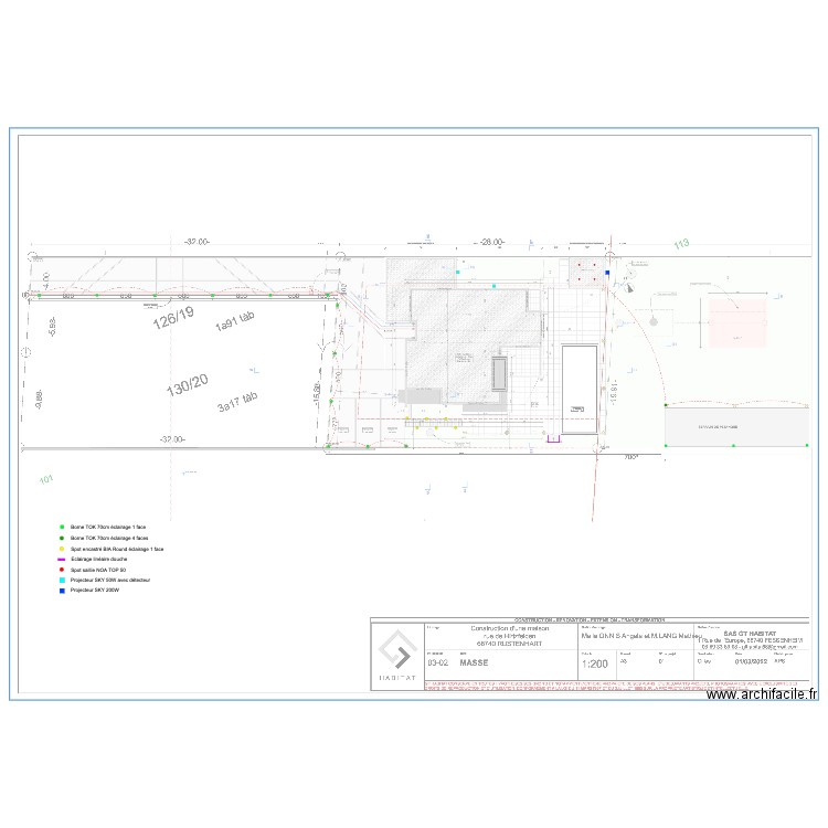 LANG Exterieur. Plan de 0 pièce et 0 m2
