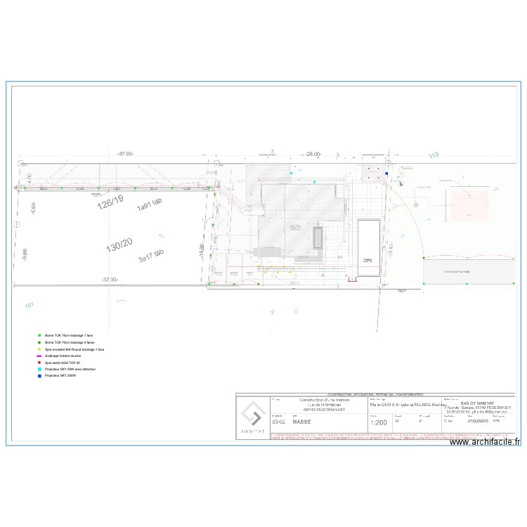 LANG Exterieur. Plan de 0 pièce et 0 m2