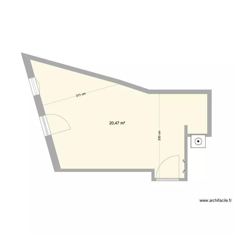 appart dodo. Plan de 