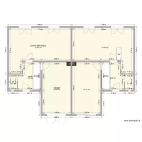 maison 2 garages avanc&eacute;s RdC