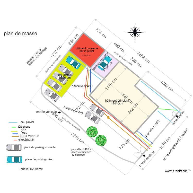 cadastre 2. Plan de 0 pièce et 0 m2