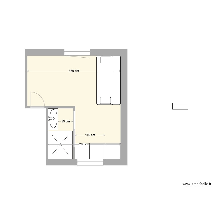 Chasseurs projet 1. Plan de 0 pièce et 0 m2