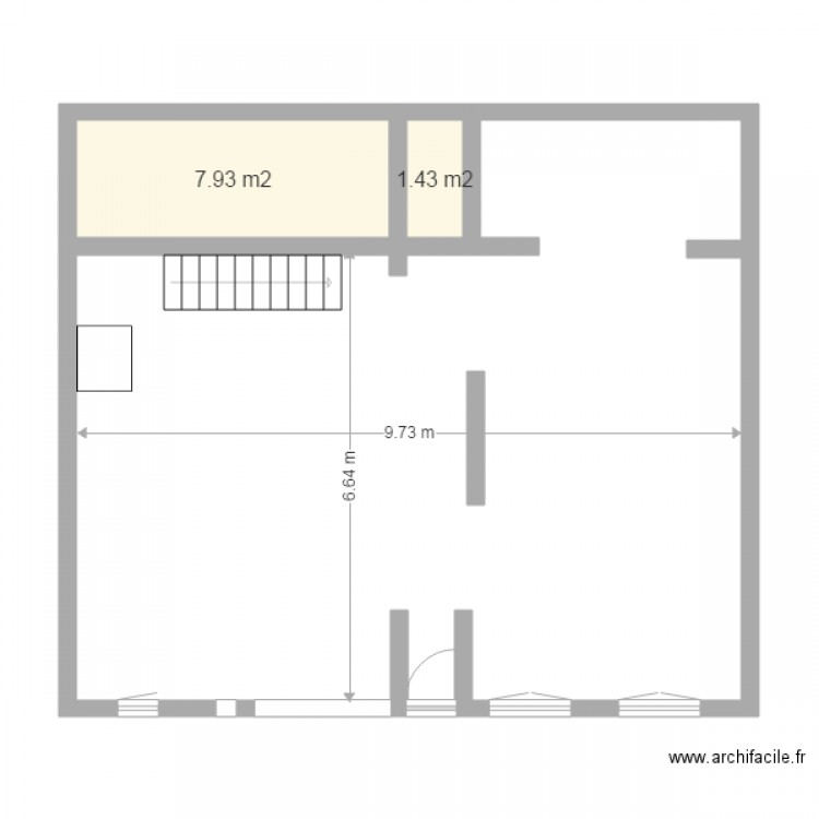 URBEIS ETAGE 1. Plan de 0 pièce et 0 m2