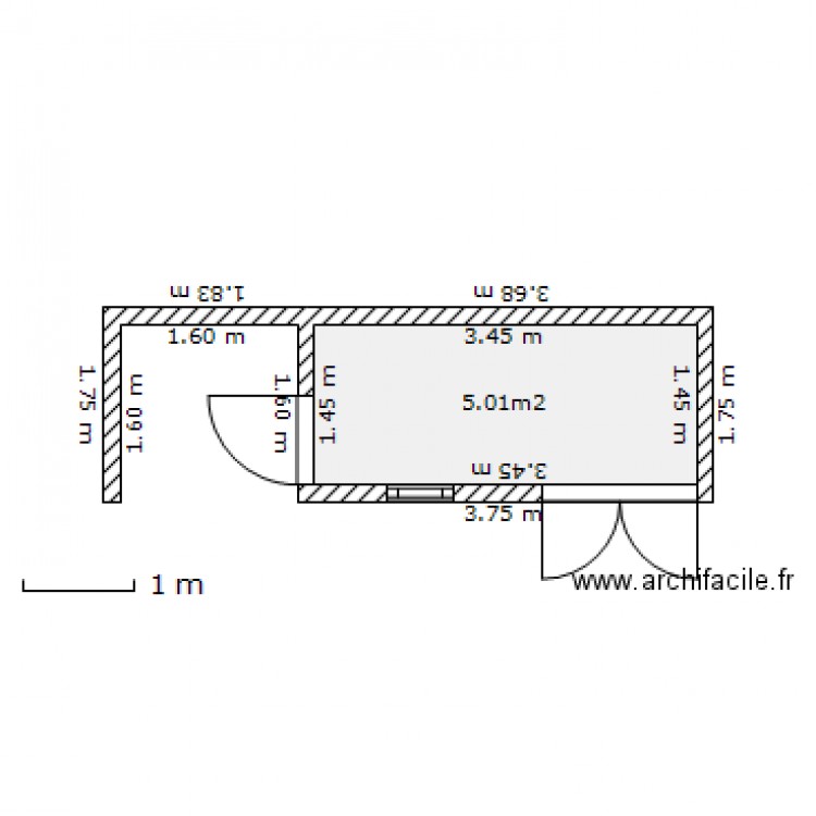 local velos/poubelles. Plan de 0 pièce et 0 m2