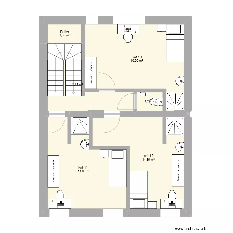 Bernus 3ème. Plan de Bernus 3ème. Plan de