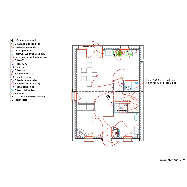 illettes LOT n 37 logement 10 RDC. Plan de 0 pièce et 0 m2