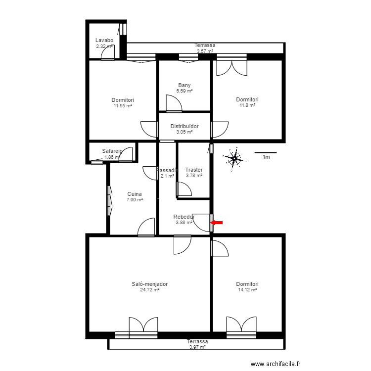 CARRER DEL PICÓ Nº 1 ESCALDES. Plan de 0 pièce et 0 m2