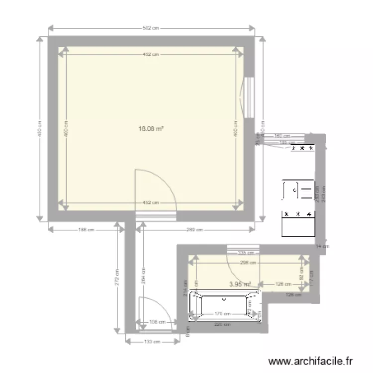 147 Oberkampf. Plan de 