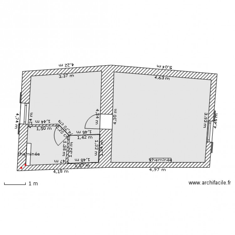 escalier03. Plan de 0 pièce et 0 m2